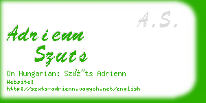 adrienn szuts business card